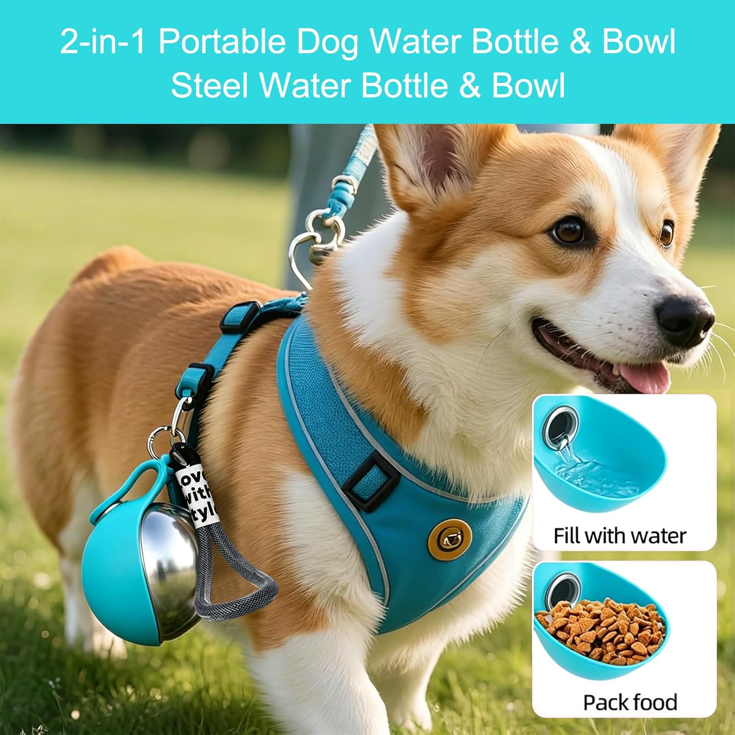 Portable Dog Water Bottle