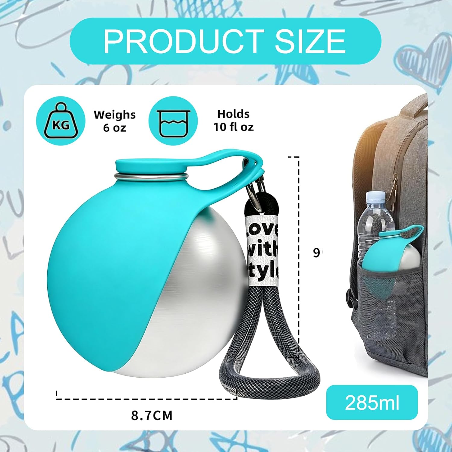 Portable Dog Water Bottle
