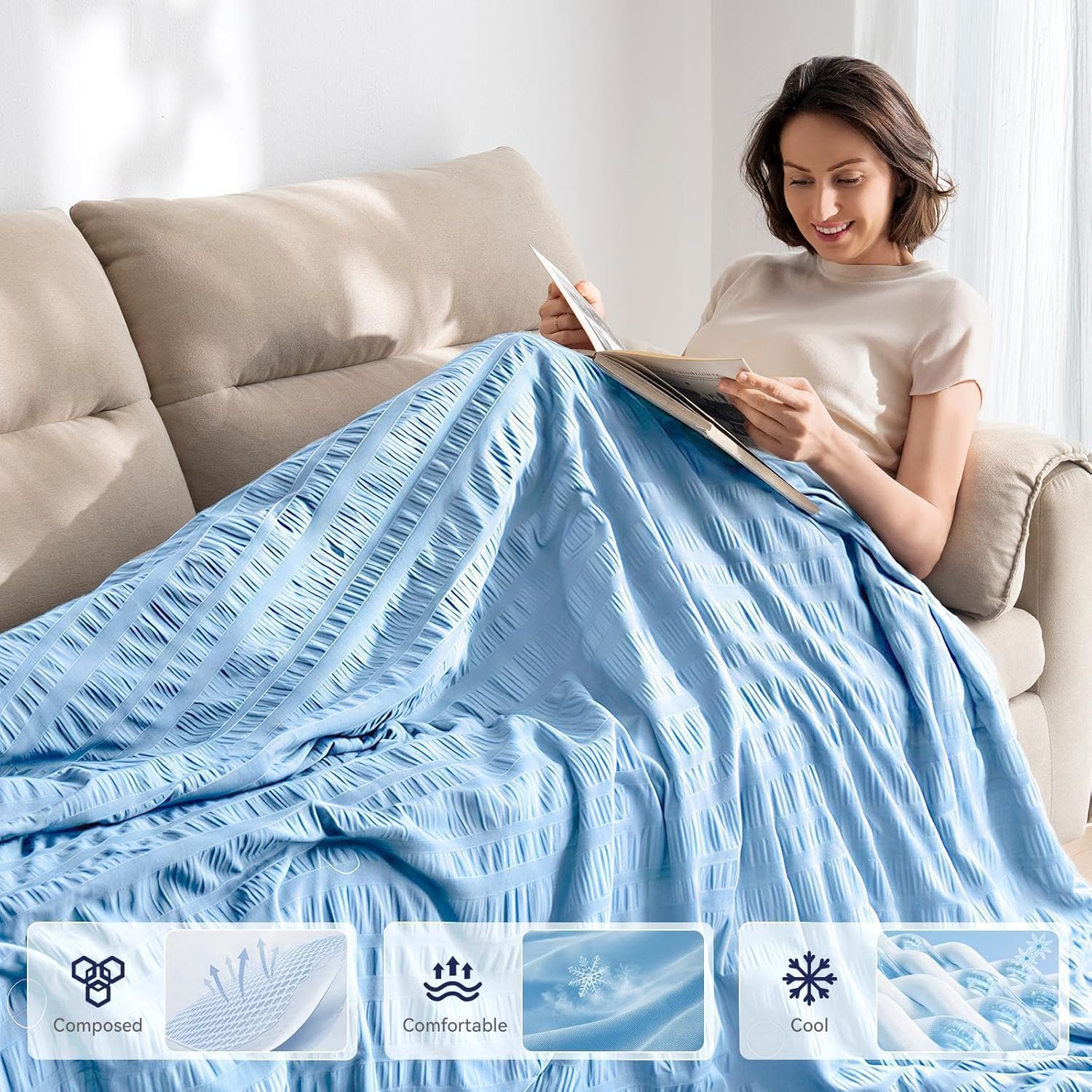 Cool Comfort Summer Blanket