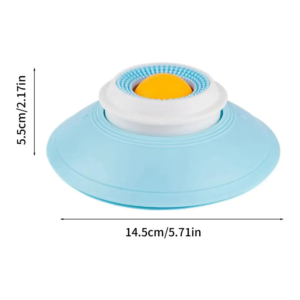 Dog Licking Mat Anti-Choking Pet Treat Dispenser Slow Food Pets Non-slip spin ballToys Pet Supplies for Bathing and Training
