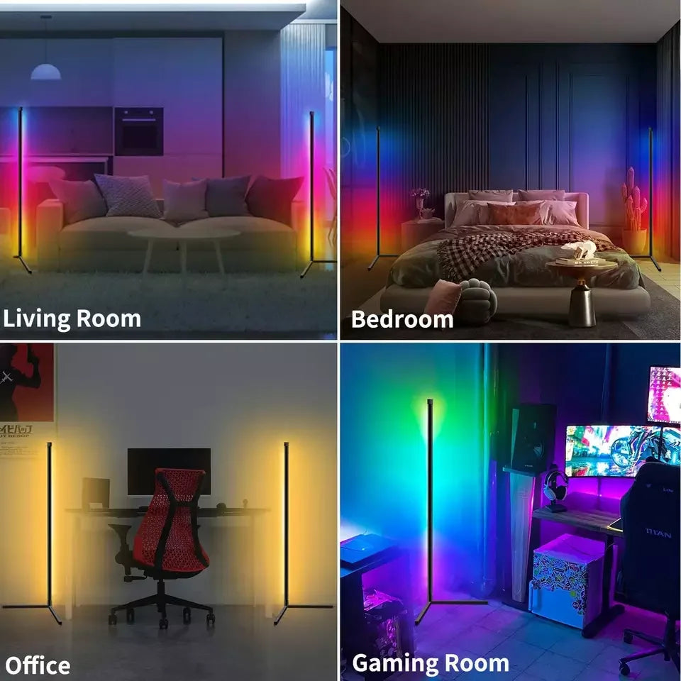 Vivid Glow Corner Lamp